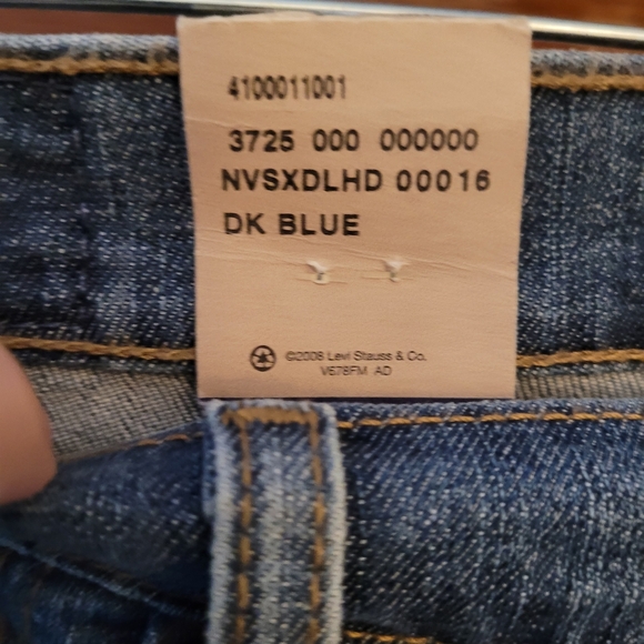 Levi Straus Perfectly Slimming Boot Cut 512 Size 16 Medium NWT - Picture 6 of 6